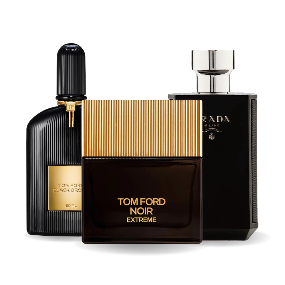 SADA 3 PARFÉMŮ BLACK ORCHID, NOIR EXTREME, PRADA INTENSE 100ML