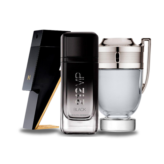 SADA 3 PARFÉMŮ BAD BOY, 212 VIP BLACK, PACO RABANNE INVICTUS 100ML